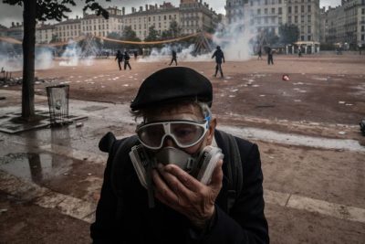 Half a million protesters sweep France in major show of youth unrest