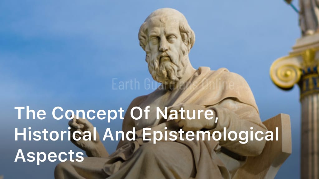 The Concept of Nature, Historical and Epistemological Aspects