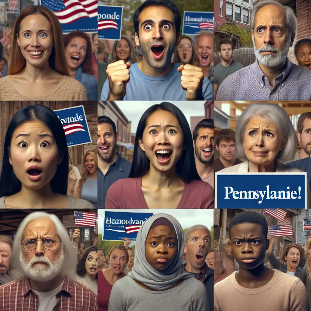 Pennsylvania Voters React to Biden’s Endorsement of Harris