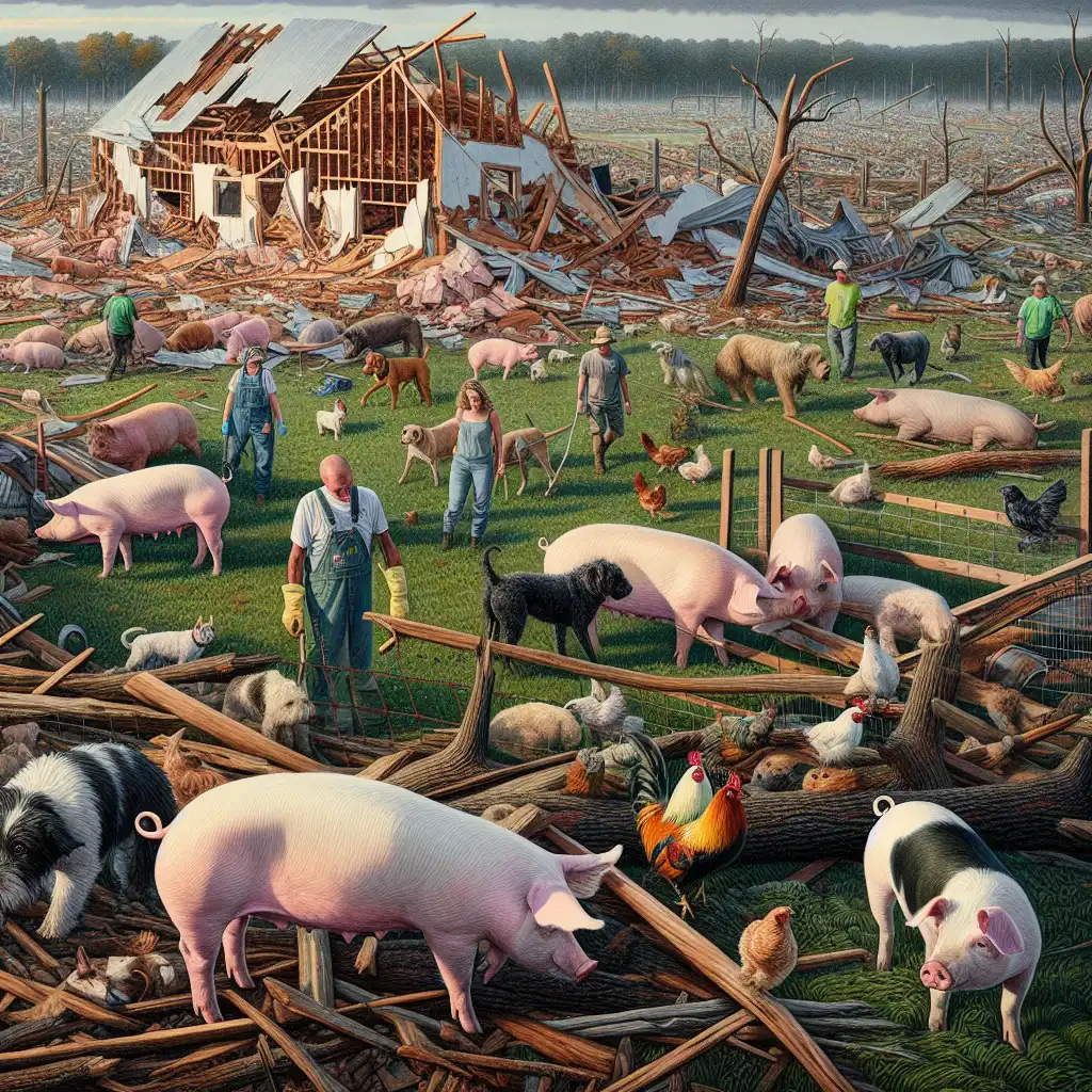 Tornado Devastates Halifax Pig Preserve: Urgent Help Needed