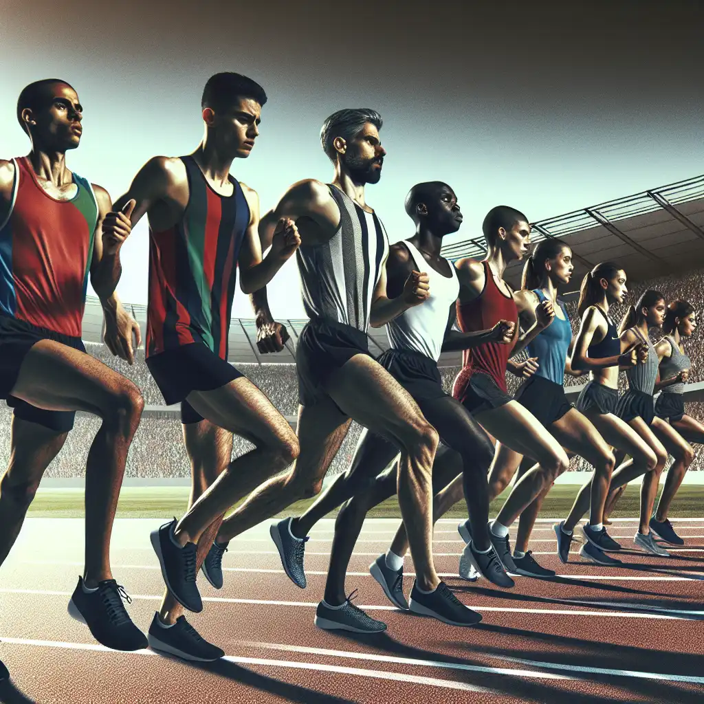 Race Walking: Turbocharged Athletes Mastering Every Step