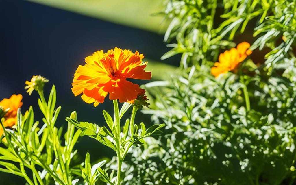 marigold sunlight requirements