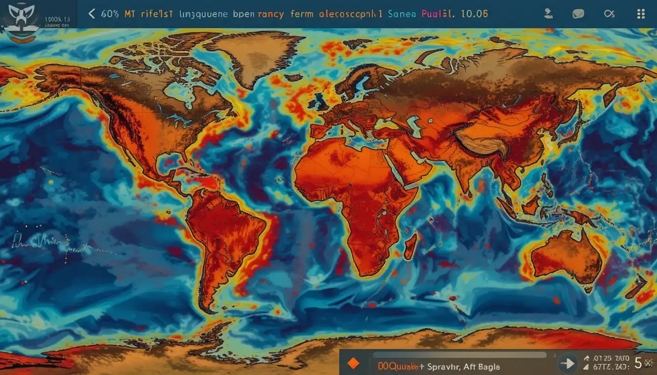 Rising Land Surface Temperatures