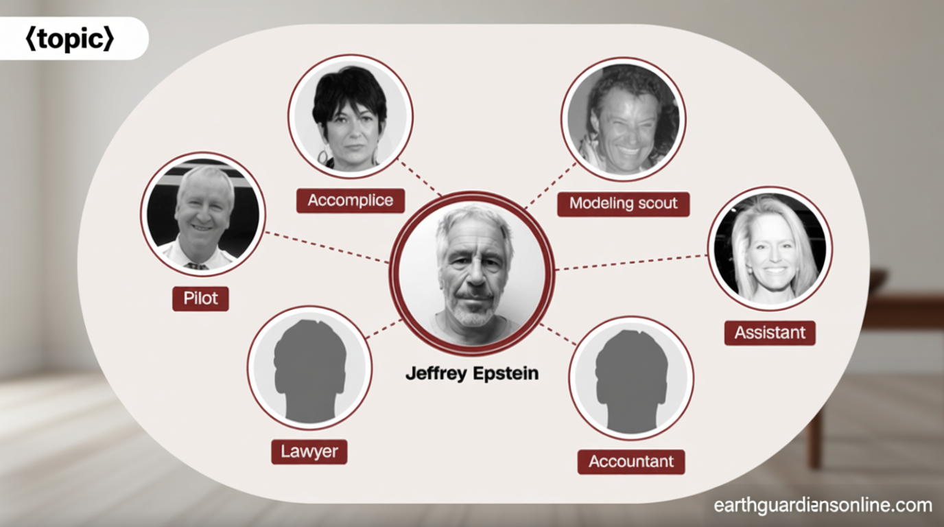 Inside Jeffrey Epstein’s inner circle — the aides, lawyers and confidants who ran his world