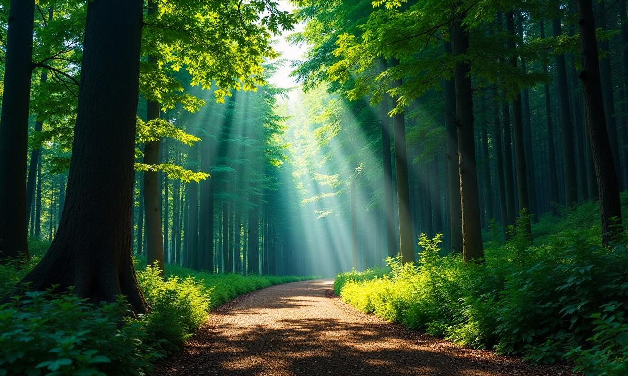 Forest Trail Aesthetic: Embrace Serene Nature-Inspired Design Ideas
