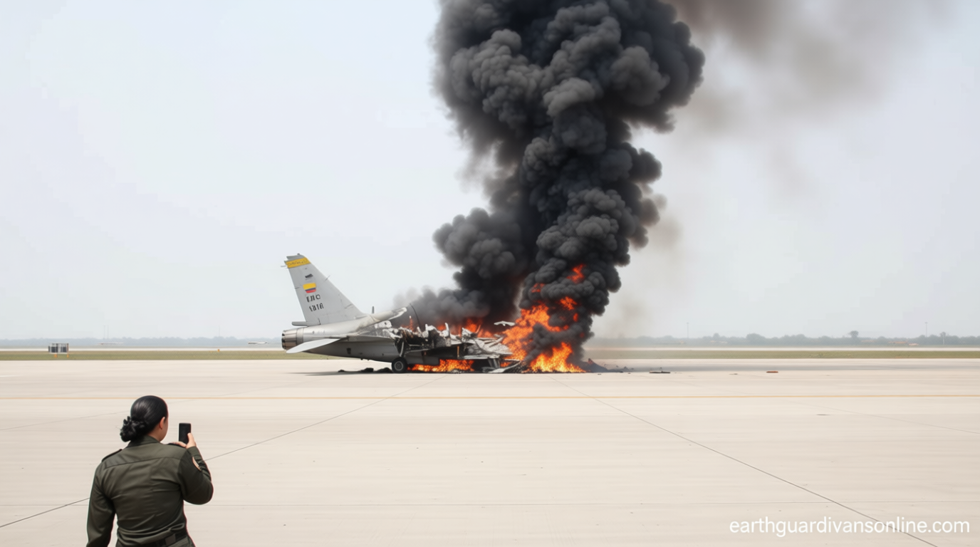 Scores killed as Colombian military plane crashes on takeoff