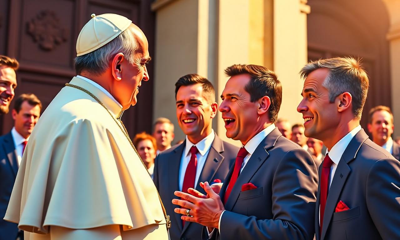 Watch: Vance heckled as he chides Pope