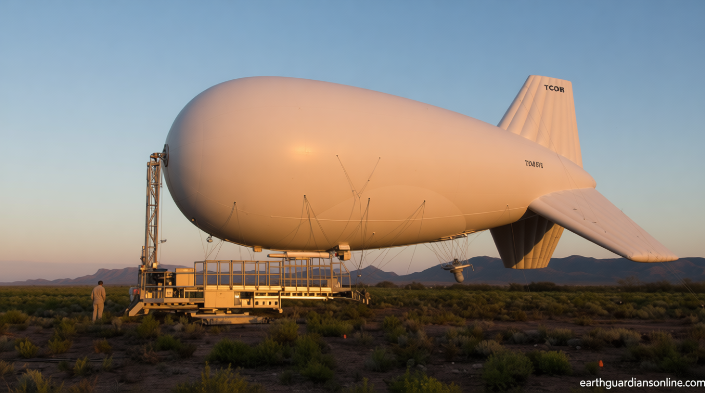 US military surveillance blimp supporting CBP is lost at the southern border, wreckage found in Mexico