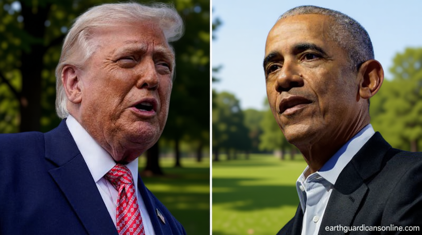 In wild late-night posting spree, Trump attacks Obama with imaginary quote and false conspiracy theories