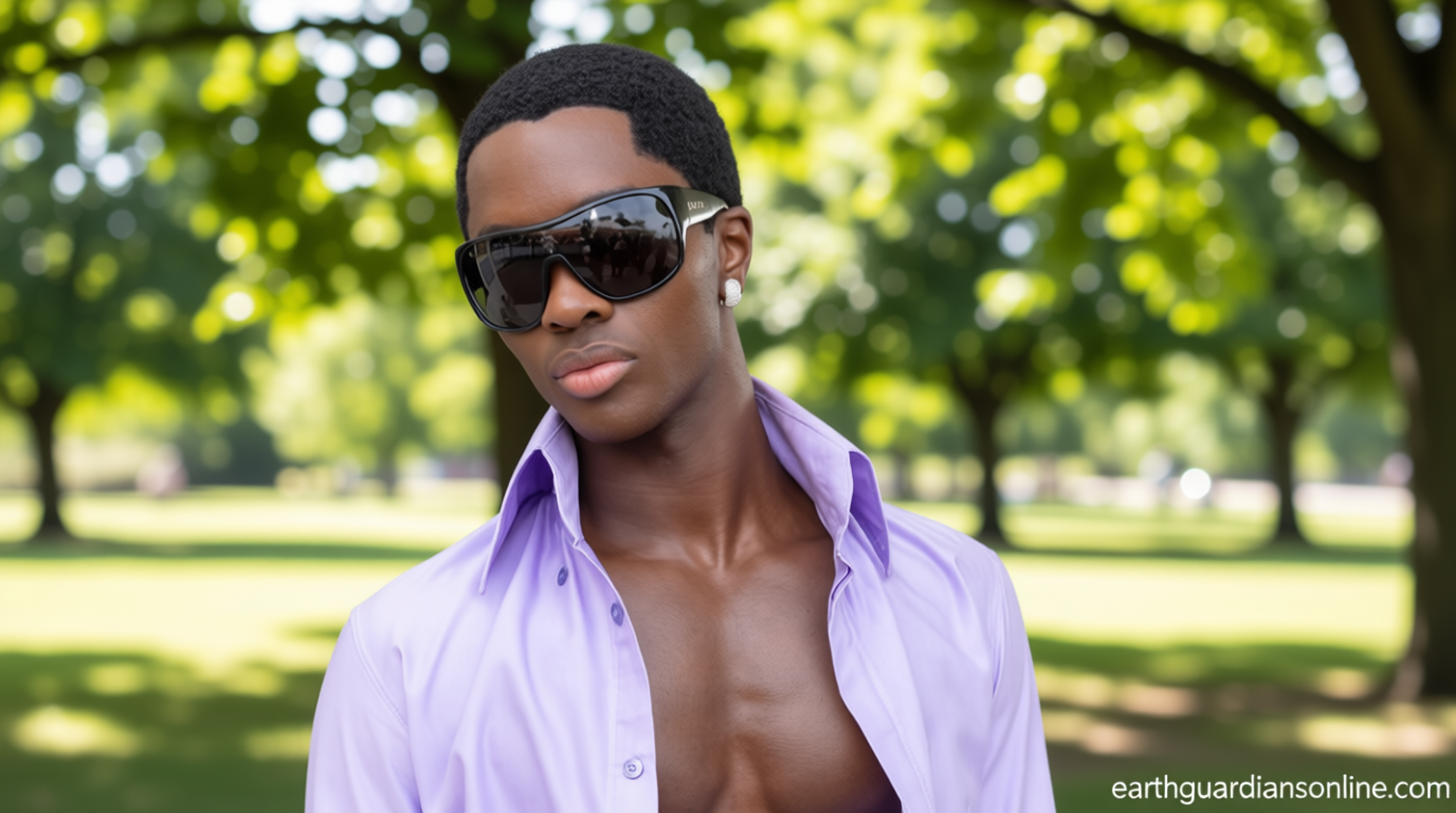 Look of the Week: How much chest should an open shirt show?