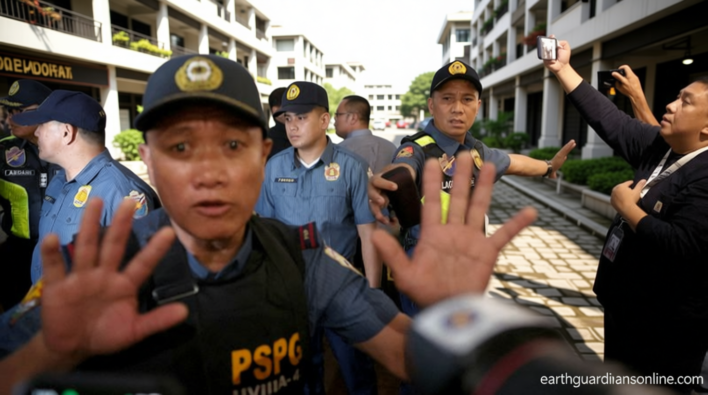 Gunshots fired in Philippine Senate, where senator wanted by ICC is resisting arrest