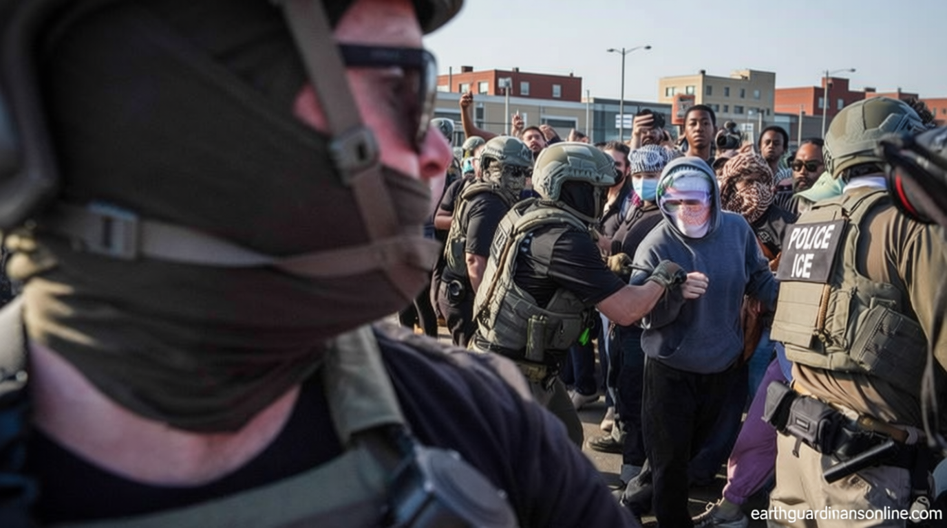 Flashpoints and fury: Inside protests at a New Jersey ICE facility
