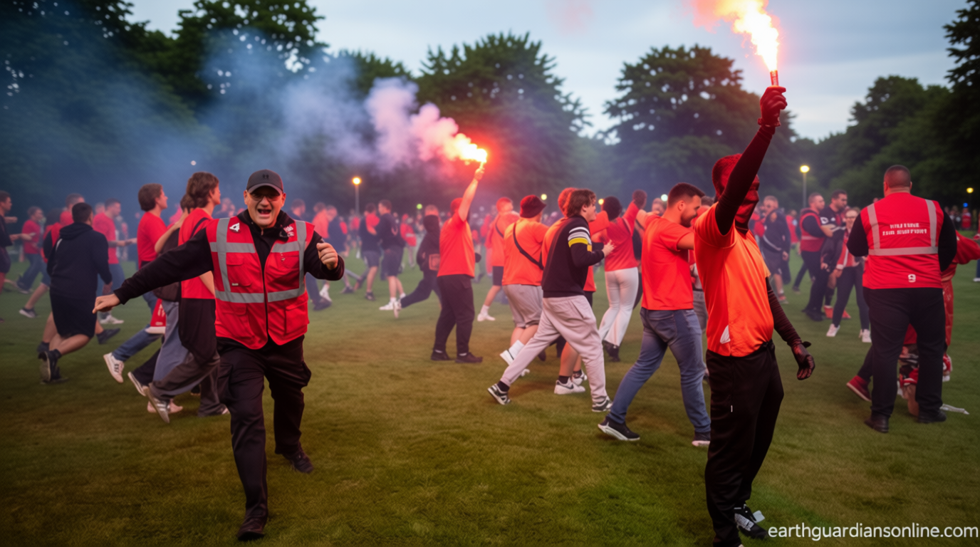 Slavia Prague faces sanctions for derby pitch invasion, attacks on Sparta players in Czech league
