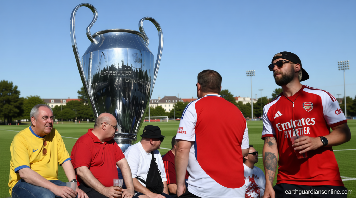 As the Arsenal party bus pulls into Budapest, PSG lies in wait