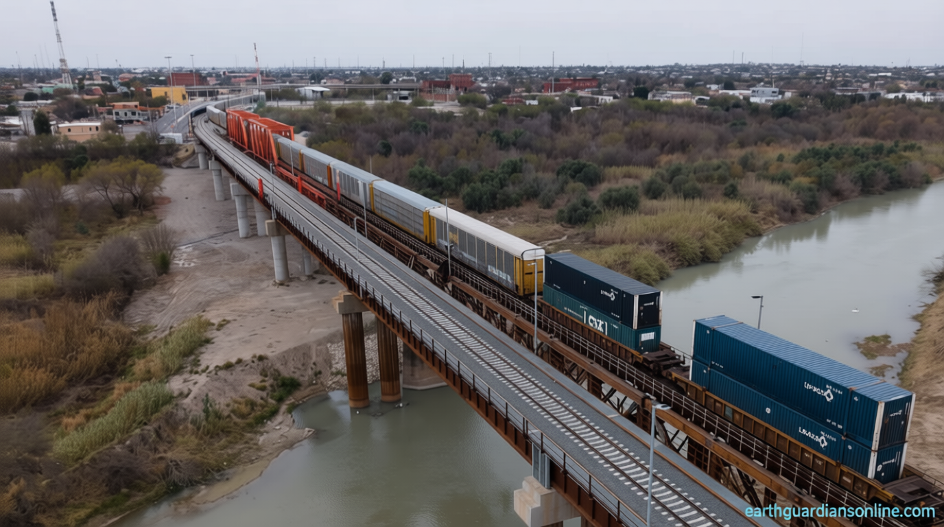 Heat stroke is suspected among 6 found dead in a shipping container at a rail yard near Texas border