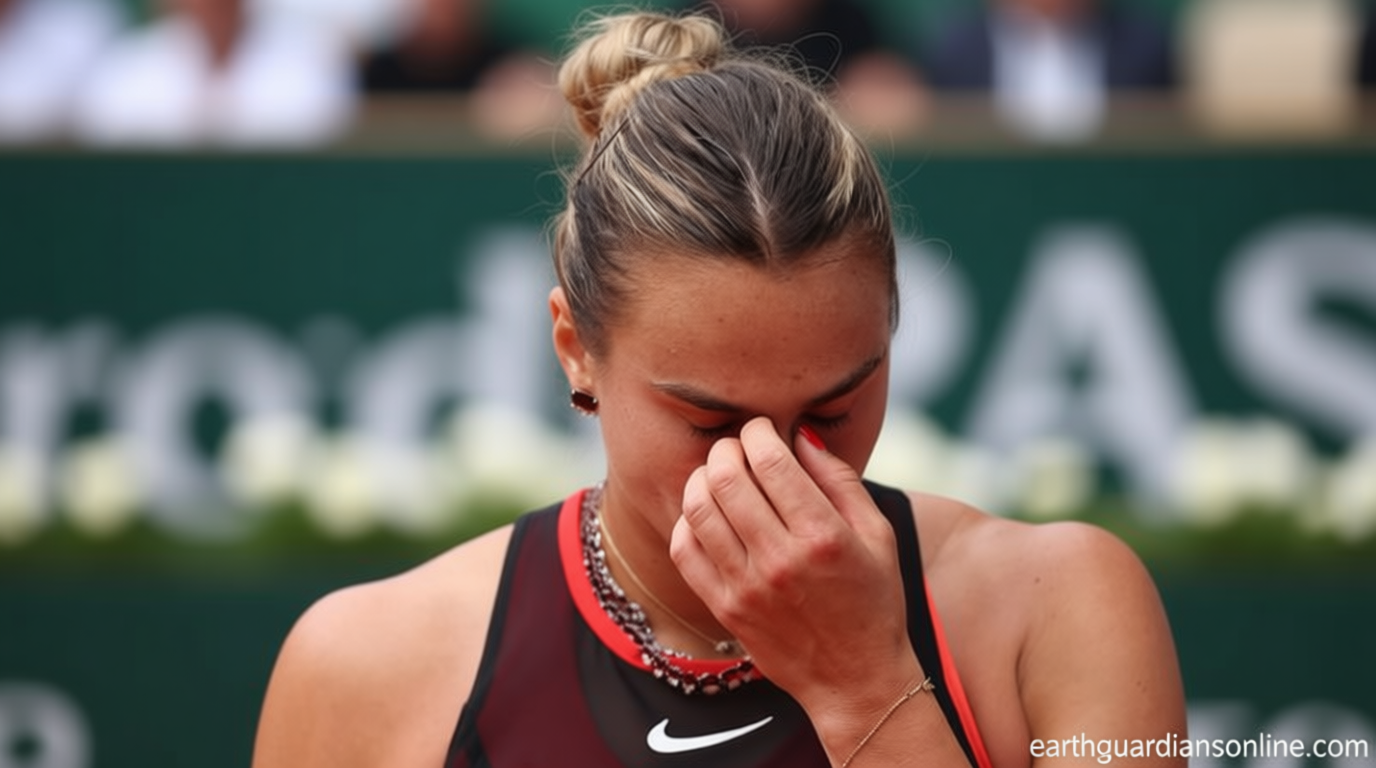 Top-ranked Aryna Sabalenka: ‘Just want to quit tennis’ after French Open quarterfinal defeat