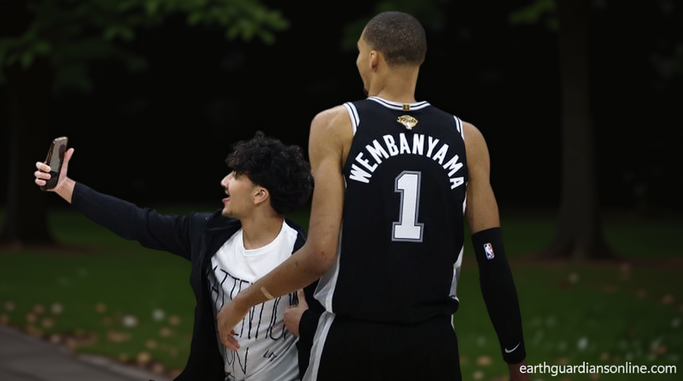 Fan arrested and banned for life after running onto court to take selfie with Victor Wembanyama
