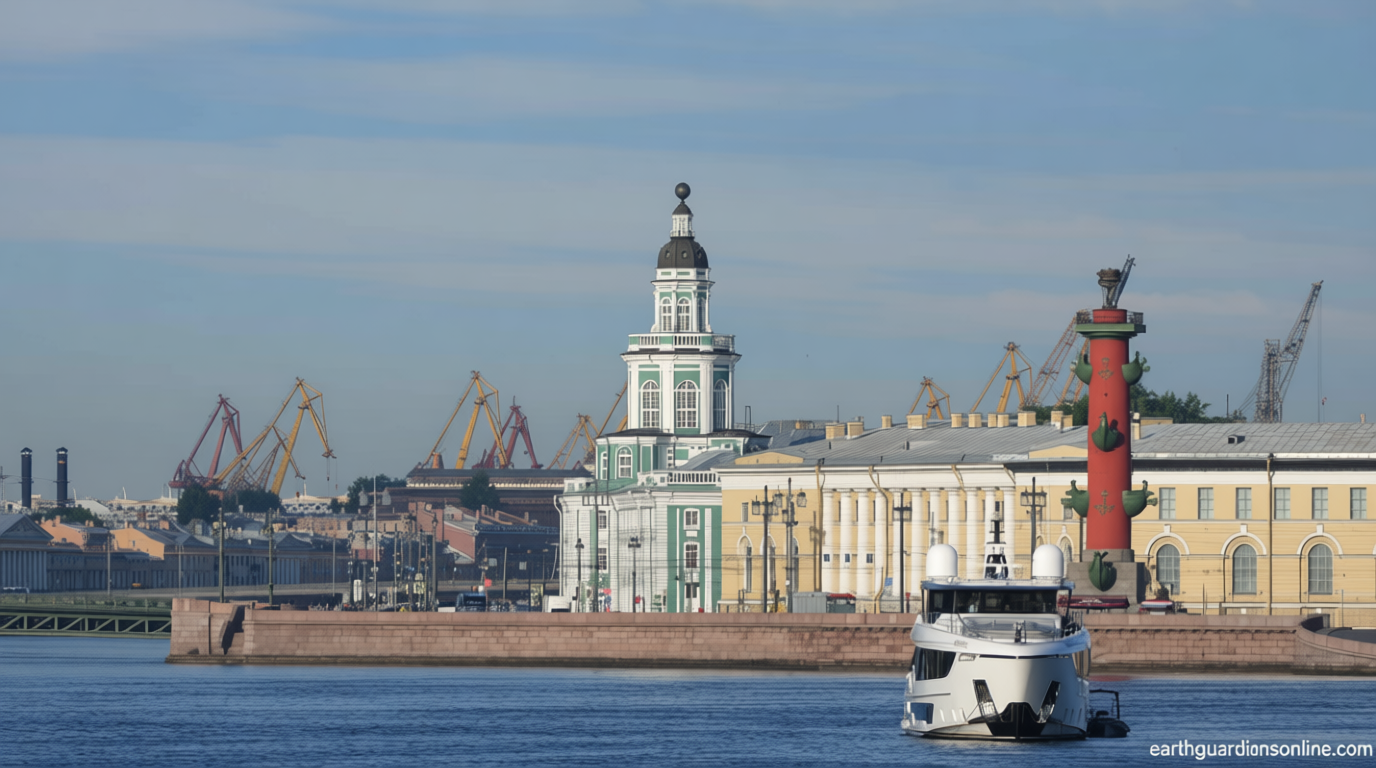 Ukraine targets Russian warship near St. Petersburg as ‘Putin’s Davos’ gets underway