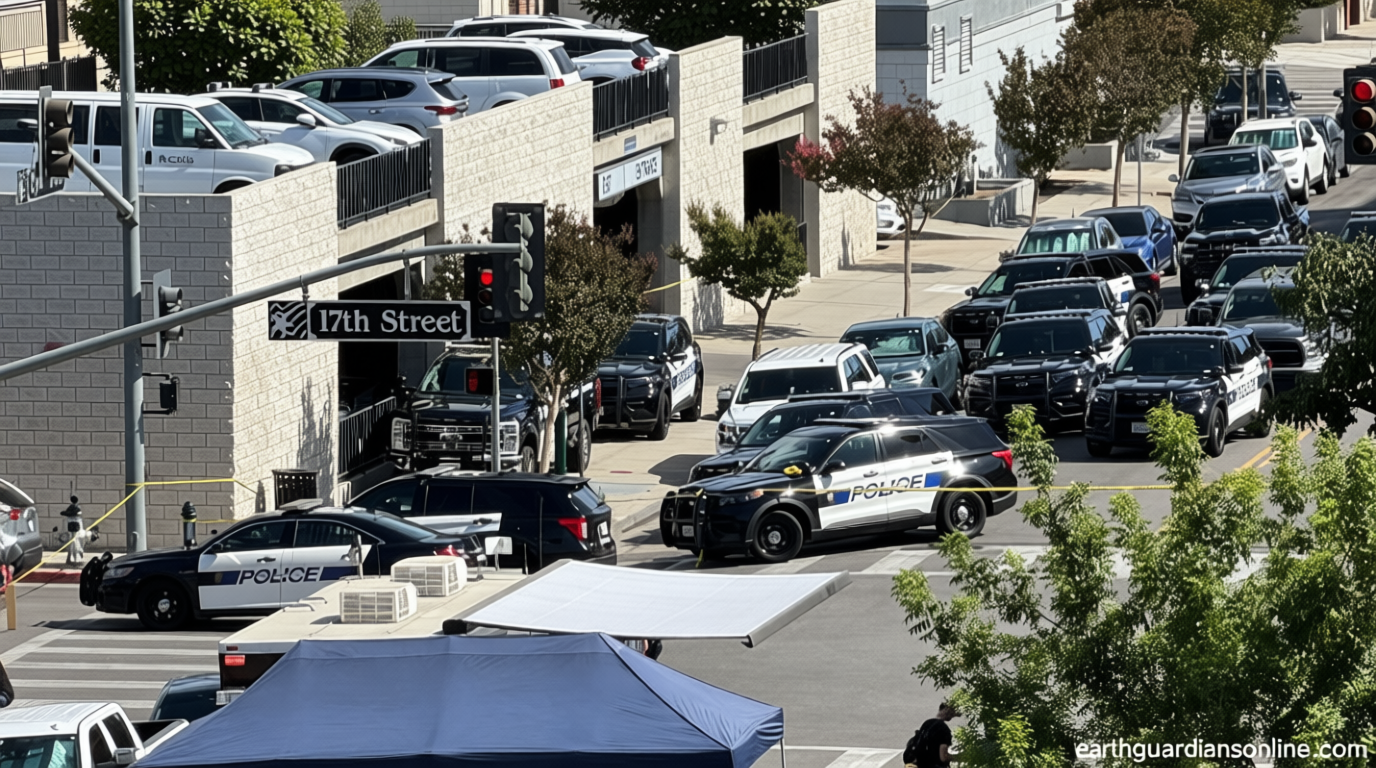 Two hostages released amid hourslong standoff with man barricaded inside California office building