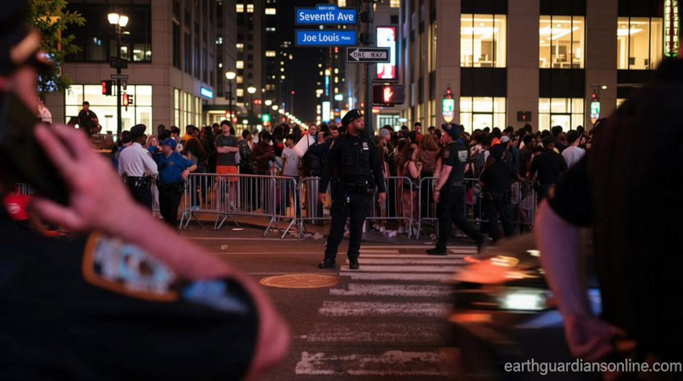 What it takes to keep the area around ‘The World’s Most Famous Arena’ secure during the NBA Finals