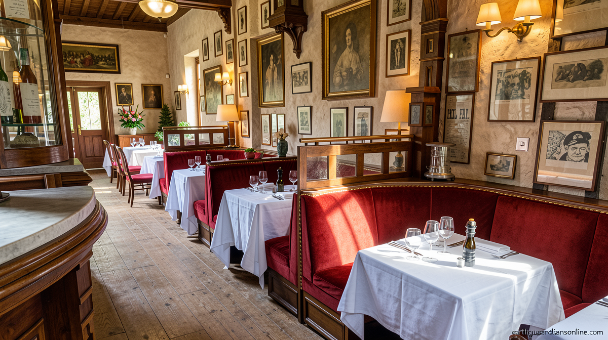 Inside the 228-year-old London restaurant that time forgot