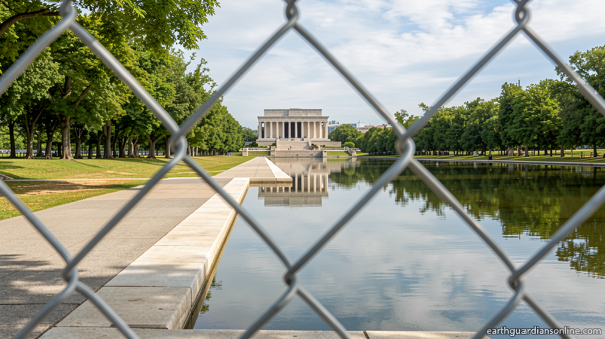 Three more people charged with damaging Reflecting Pool after Trump’s multimillion-dollar restoration