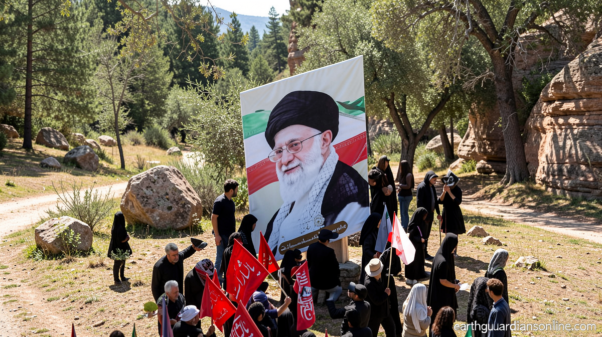 Iran’s supreme leader missed his father’s momentous funeral – now what?