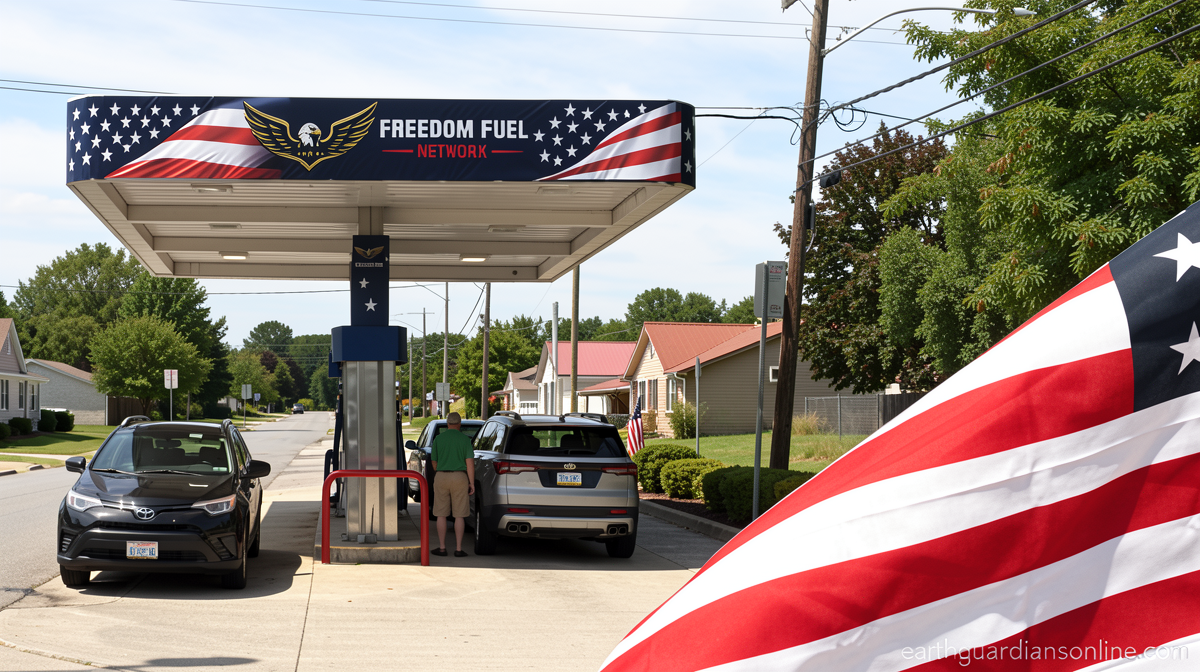 Trump promotes ‘Freedom Fuel’ stations that sell cheap gas. How they’re able to do so is unclear