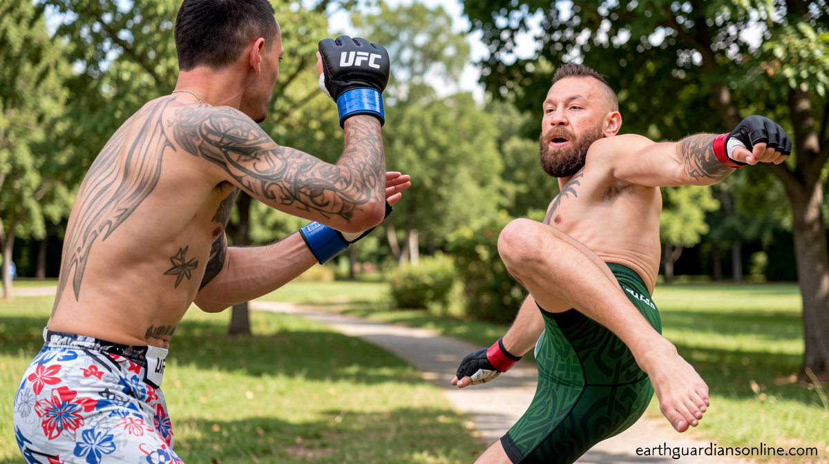Conor McGregor suffers early injury in return and loses to Max Holloway at UFC 329
