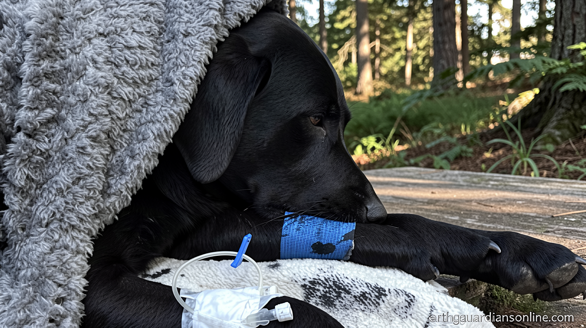 Labrador rescued from UK’s highest mountain after suspected cannabis consumption