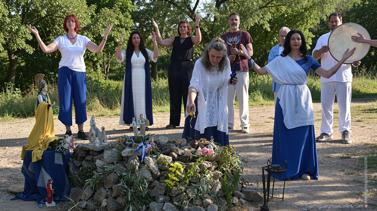These people say worshiping ancient Greek gods is a route to modern happiness