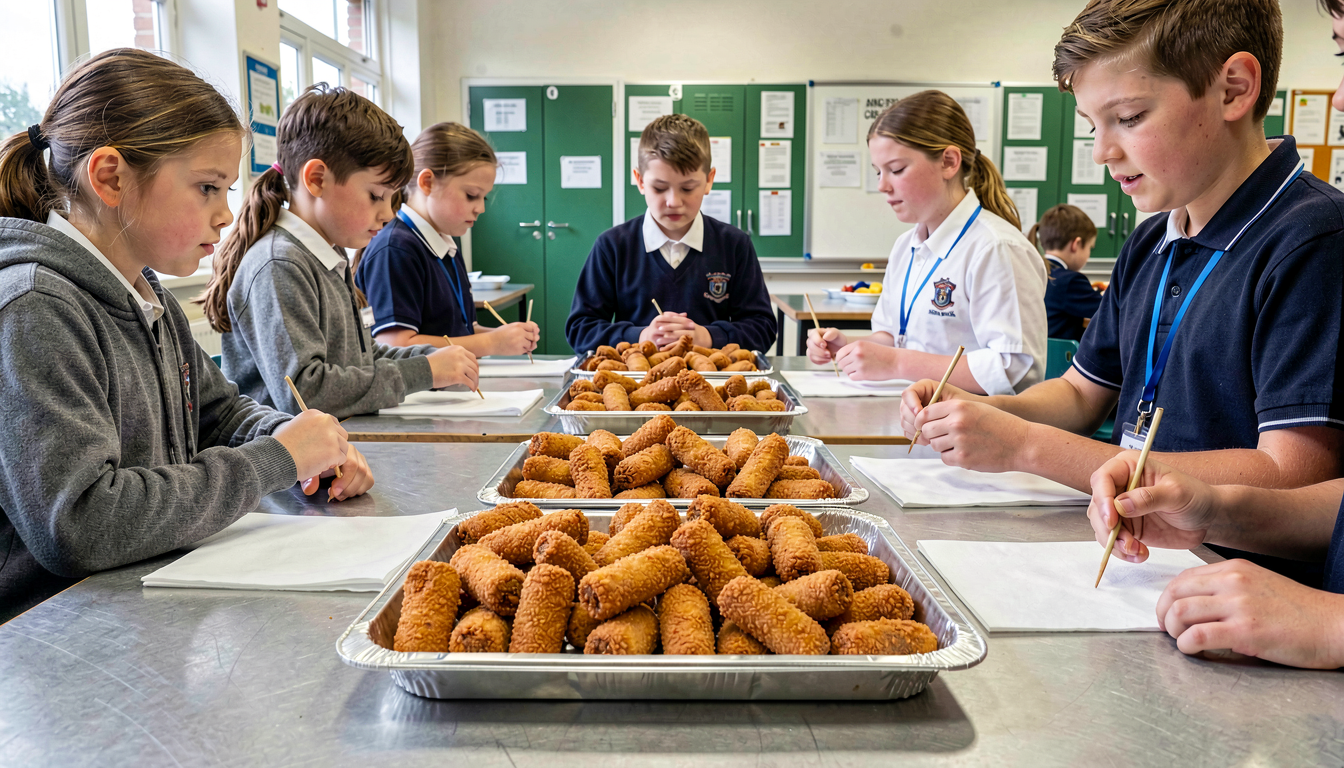 Deep-fried food banned in new plans for school dinners