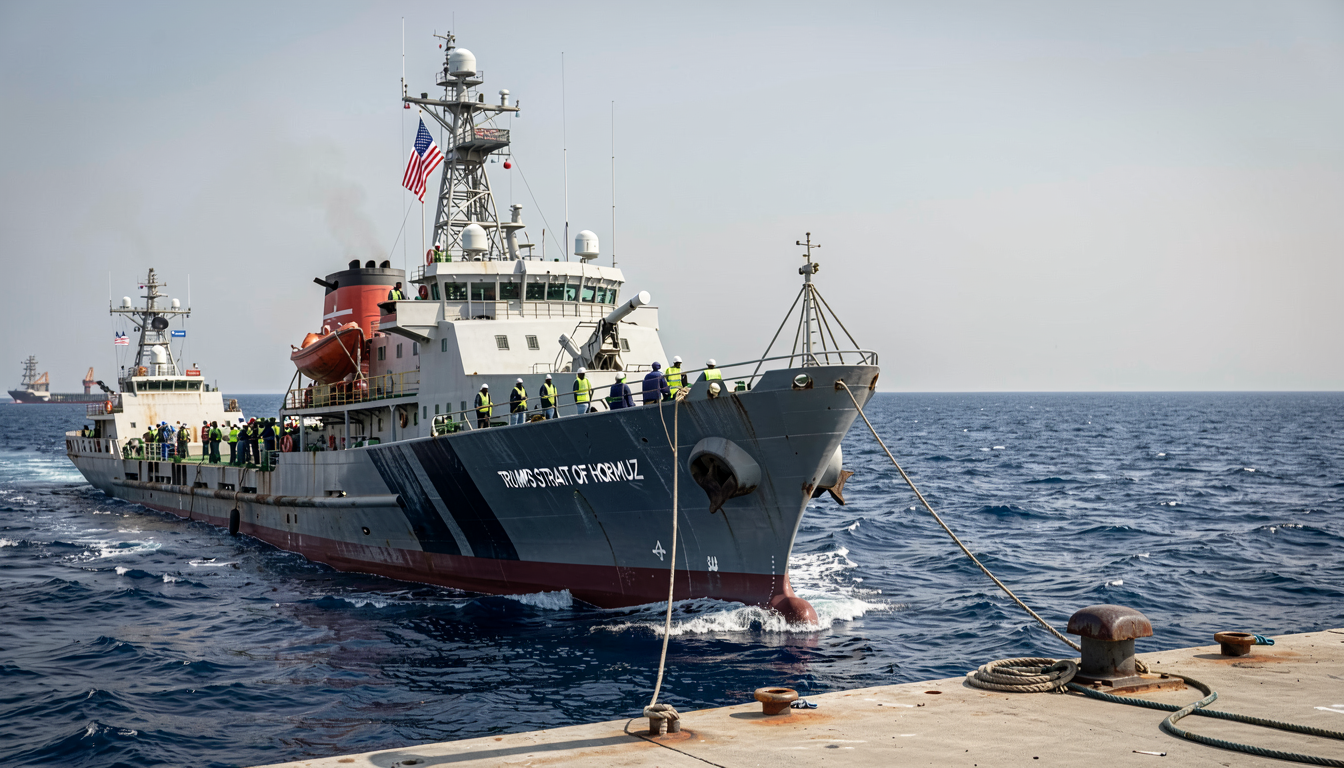 Trump’s Strait of Hormuz blockade threat raises risks and leaves predicaments unchanged