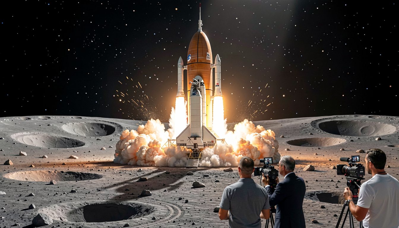 From blast off to splashdown: My days following Nasa’s historic mission to the Moon