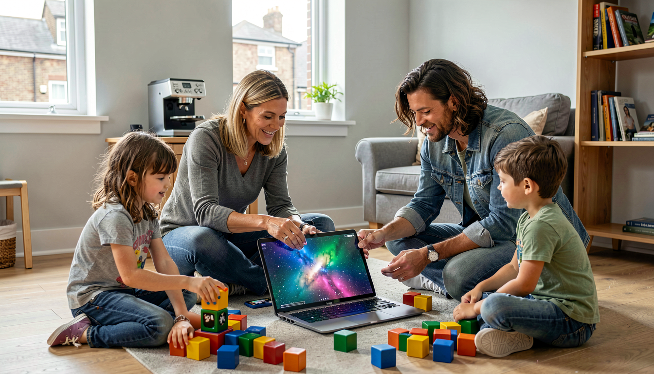 The parents using play to stop children getting ‘trapped’ by screens