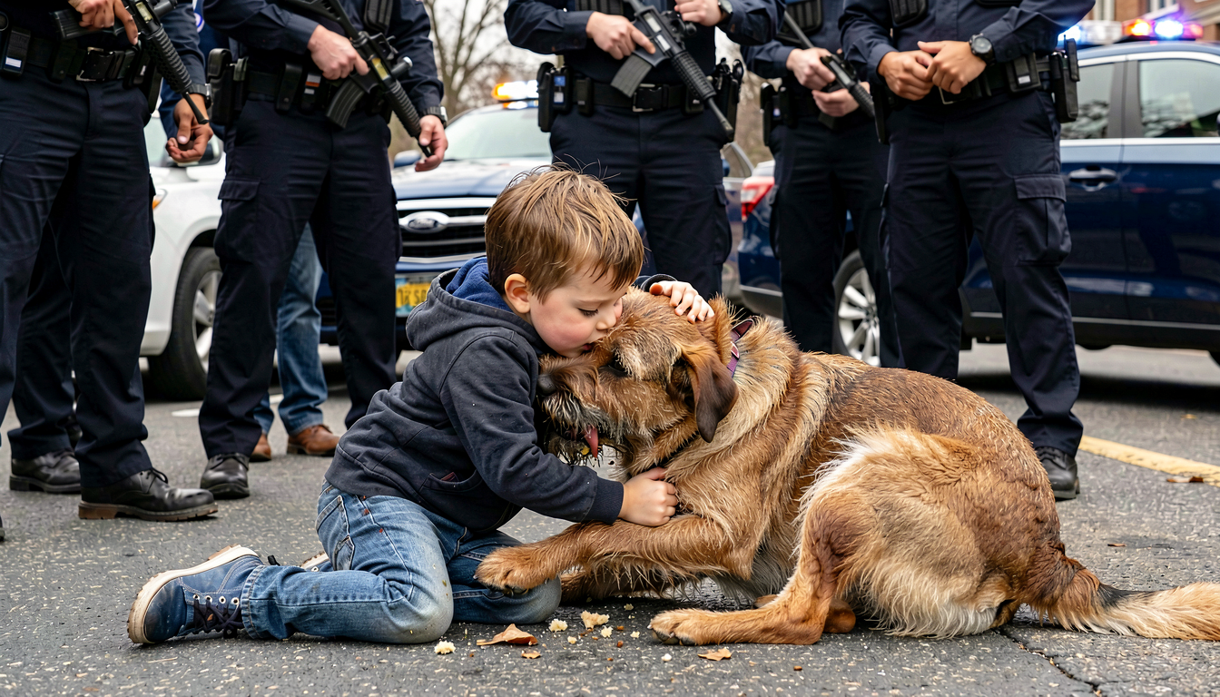 Child dies in dog attack, police say