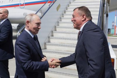Putin pays his first visit to Pacific island chain claimed by Japan, drawing a protest from Tokyo
