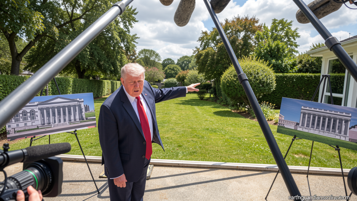 Trump asks Supreme Court to let him build ballroom, citing national security needs and architectural values