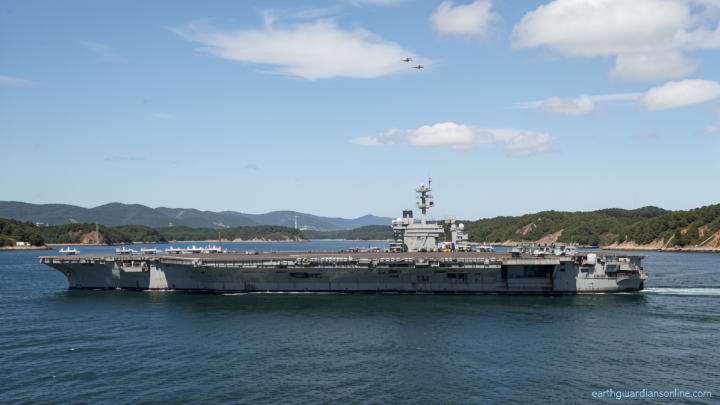 Aboard the USS Abraham Lincoln, where hardship and resilience share quarters