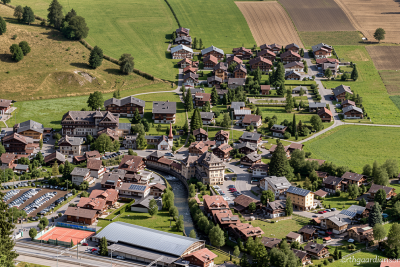 Looming rock collapse threatens Swiss village as thawing permafrost destabilizes the Alps