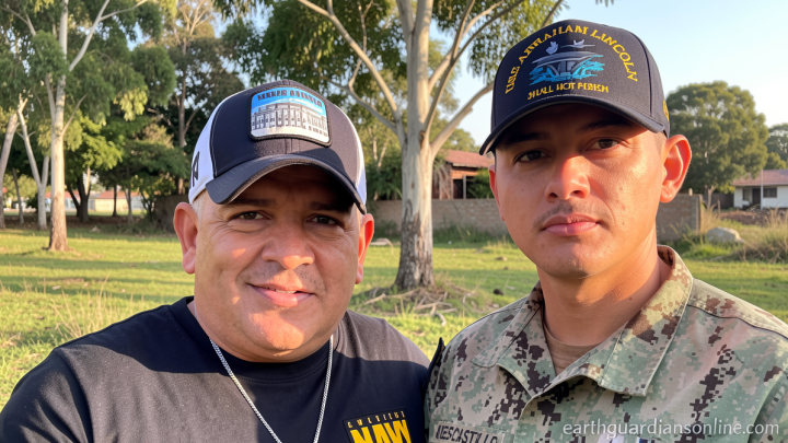 He was waiting for his son to return from the USS Lincoln. Then Border Patrol arrested him