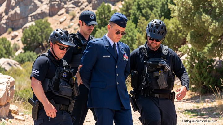 Trump criticism leads to rare criminal charges for Air Force officer who called for impeachment