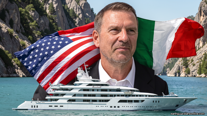 Trump’s ambassador to Italy is cruising the Med on a $450M yacht