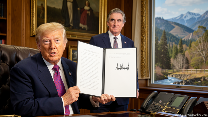 Trump’s ‘Lake America’ move revives one of his biggest political flops