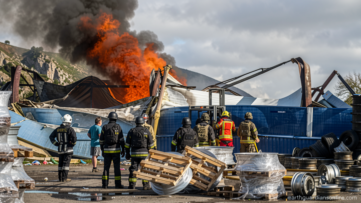 Russian attack on Ukrainian ammunition warehouse triggers waves of blasts, killing 37