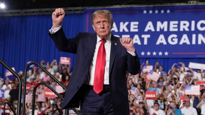 Trump’s first midterm ads are heavy on ‘me’