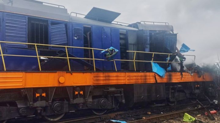 Security scare for Ex-CIA boss and former British PM as Russia strikes Ukrainian train