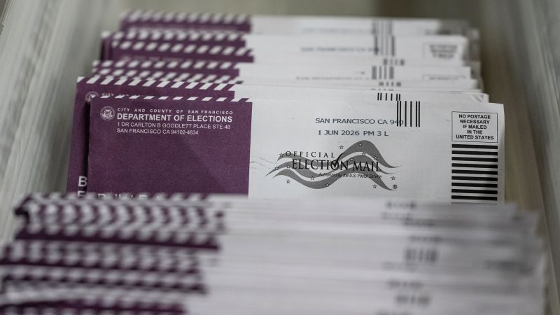 Supreme Court rejects Trump’s plan to limit mail-in voting in midterms