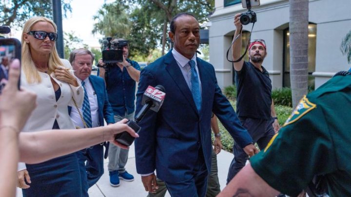 Tiger Woods pleads guilty to lesser charge after March rollover crash