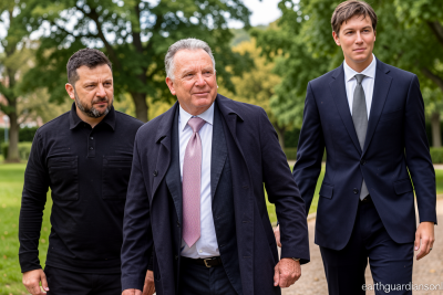Witkoff and Kushner arrive in Kyiv for second leg of US diplomacy push